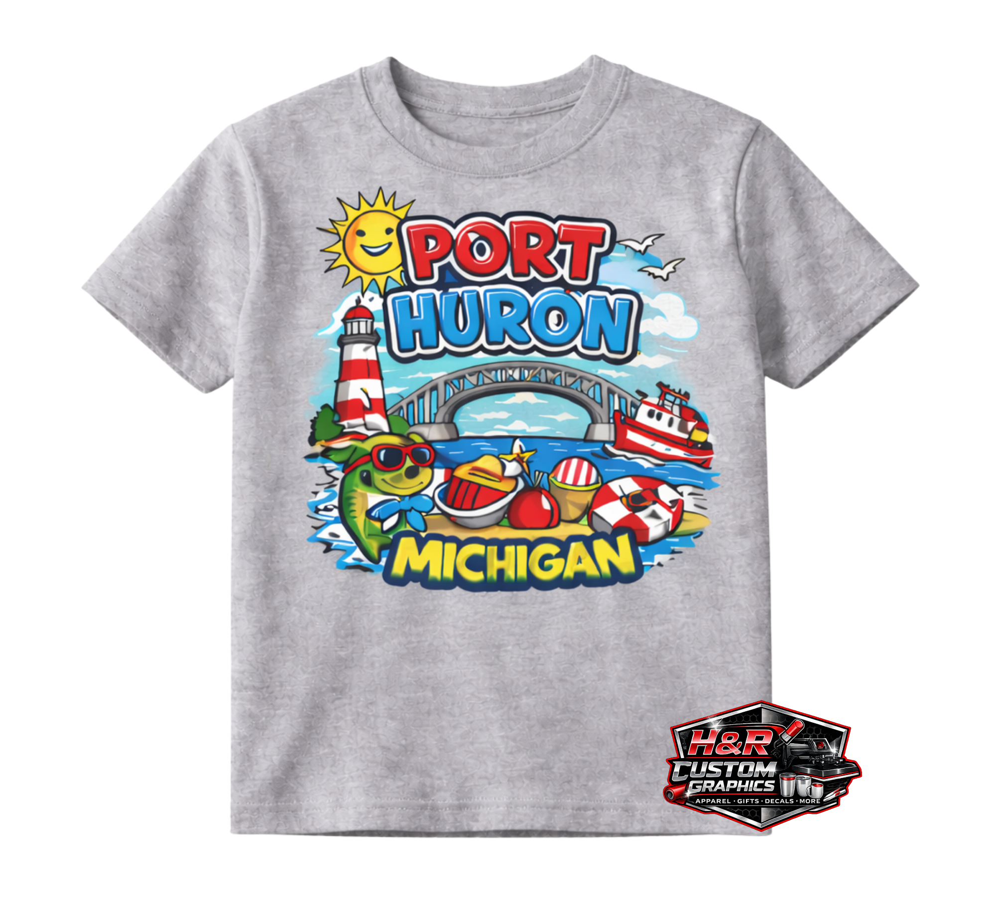 Youth Port Huron Michigan T-Shirt