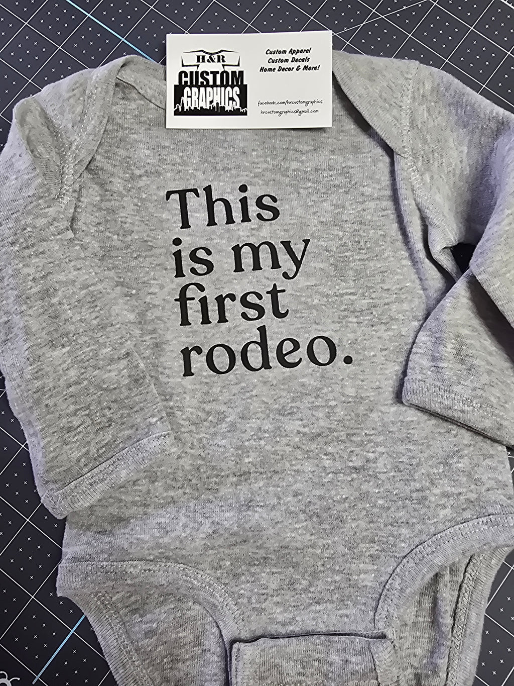 This Is My First Rodeo Bodysuit
