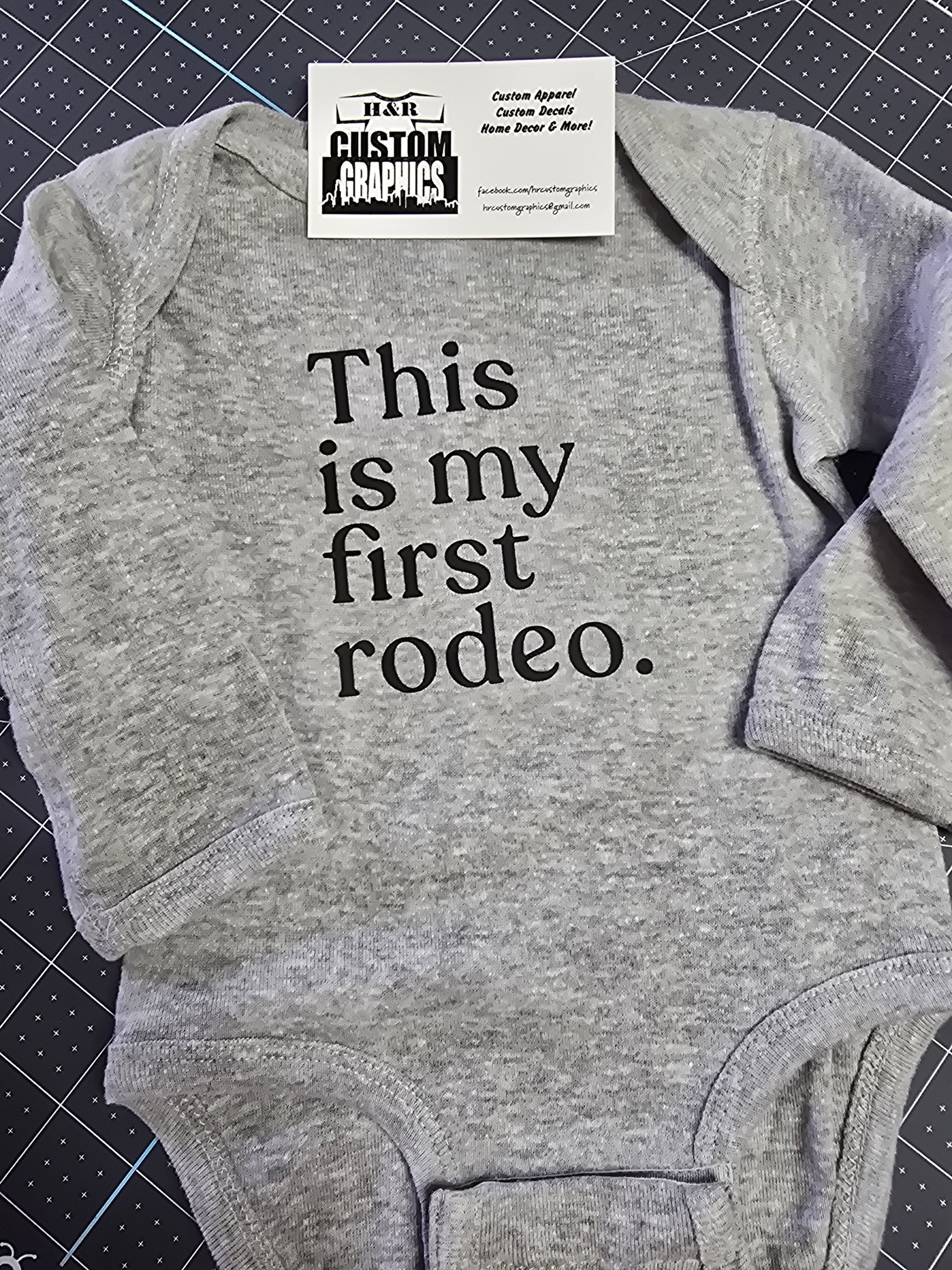 This Is My First Rodeo Bodysuit