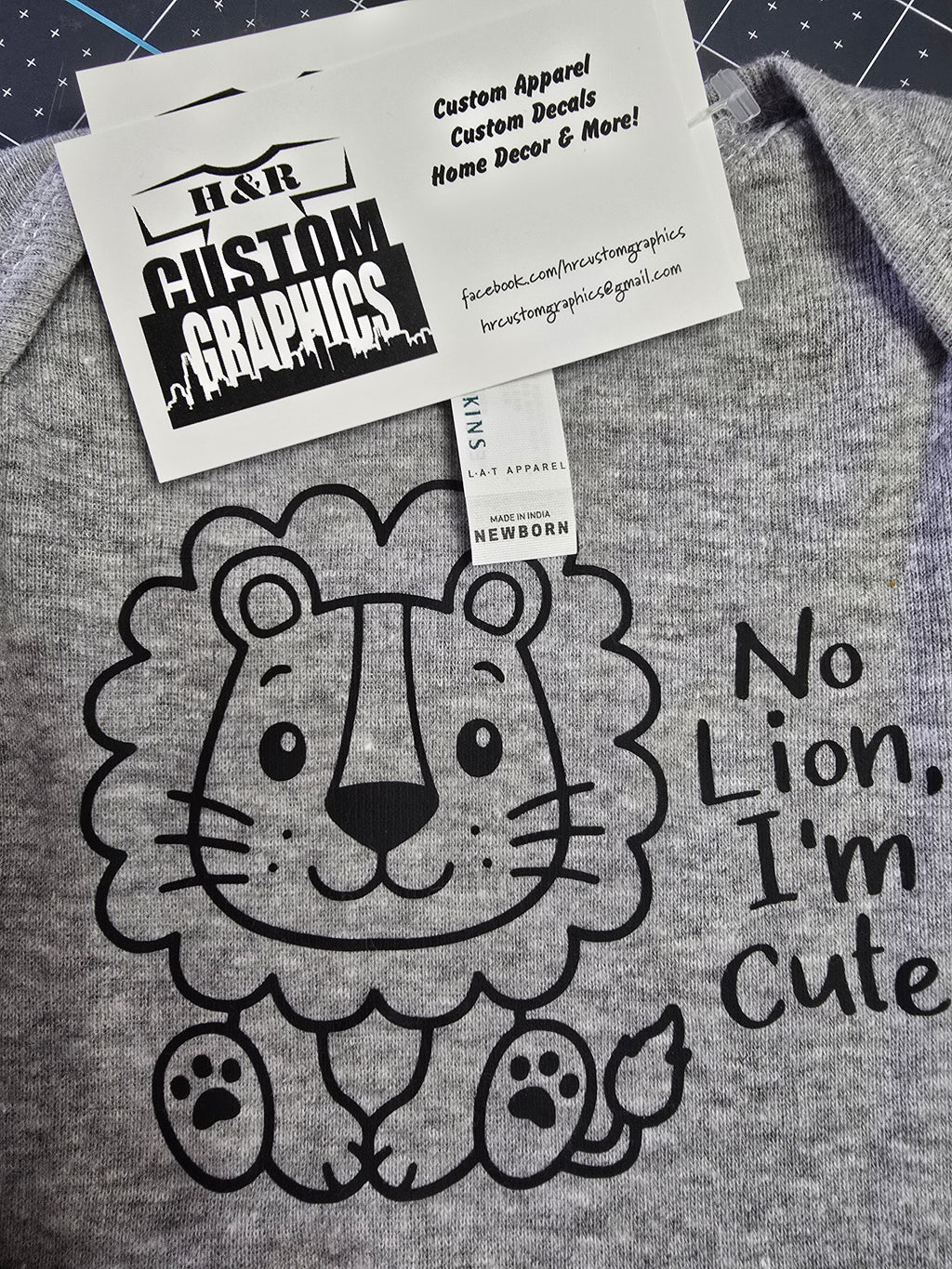 No Lion I'm Cute Bodysuit