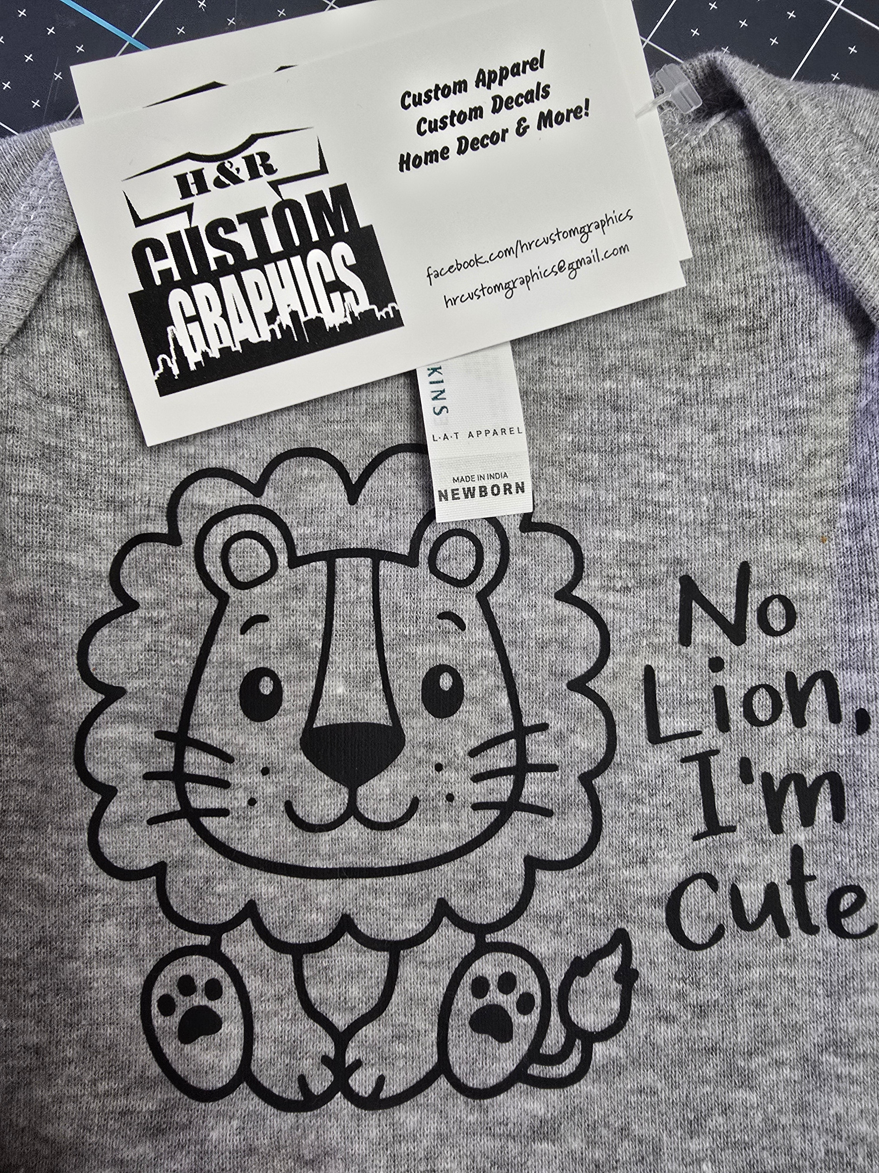 No Lion I'm Cute Bodysuit