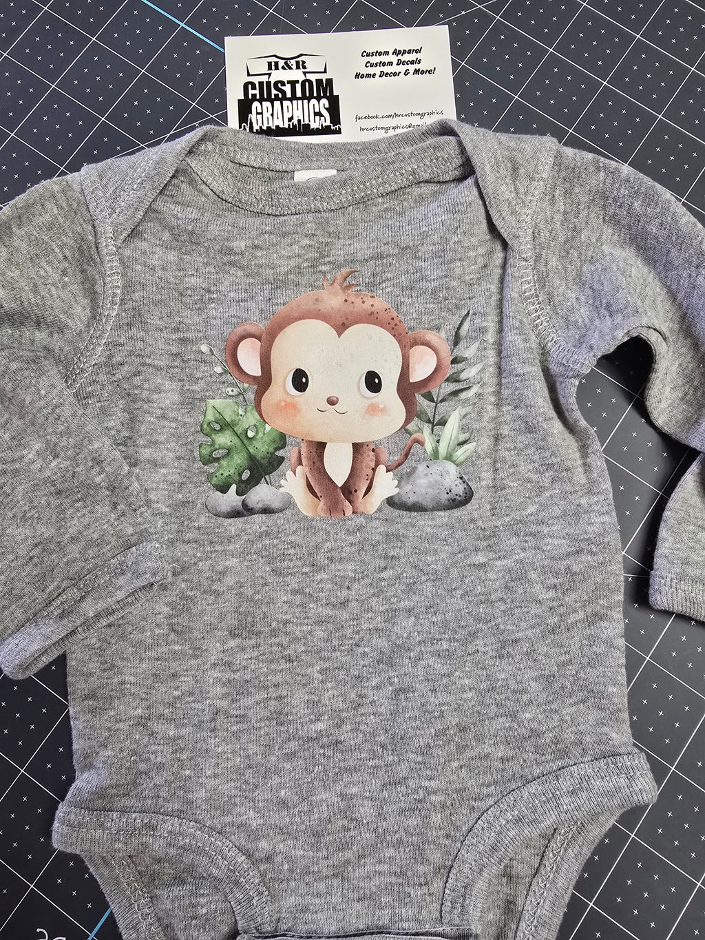 Baby Monkey Newborn Body Suit