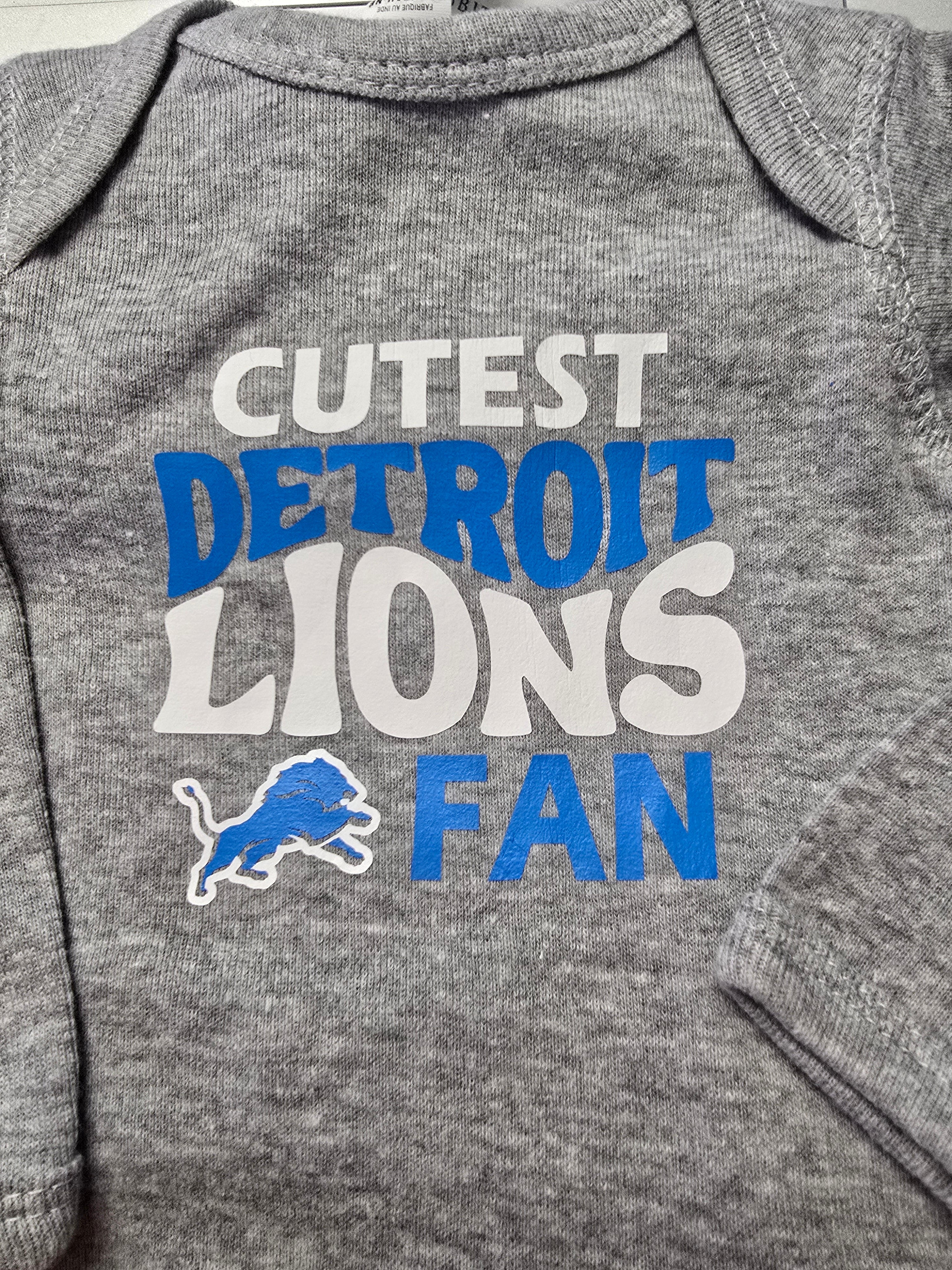 Cutest Detroit Lions Fan