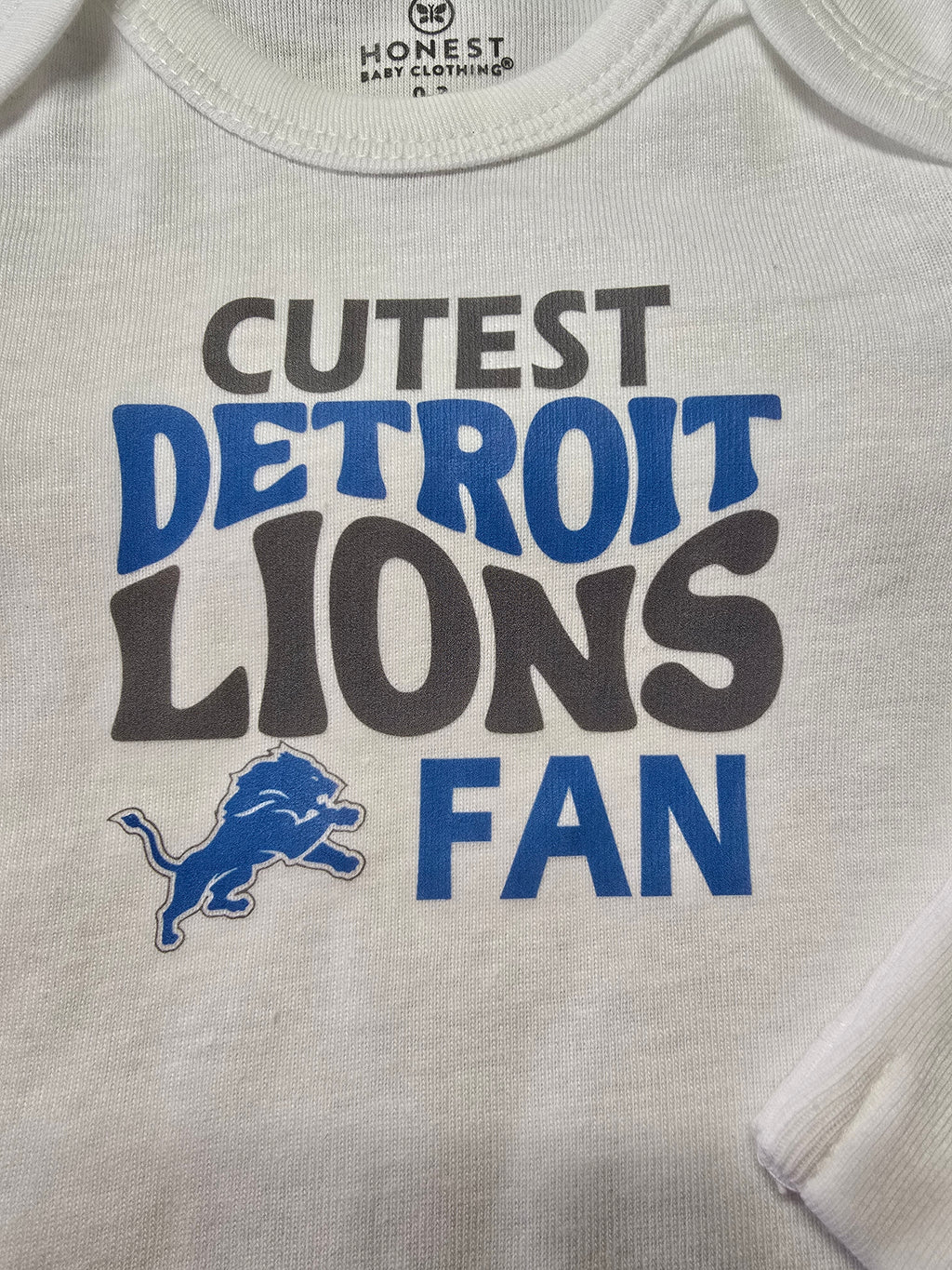 Cutest Detroit Lions Fan Infant Body Suit