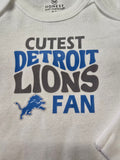 Cutest Detroit Lions Fan Infant Body Suit